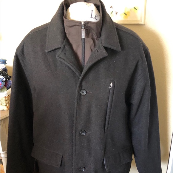 Old Navy Jackets & Blazers - Old Navy Wool Blend Pea Coat Charcoal Size M